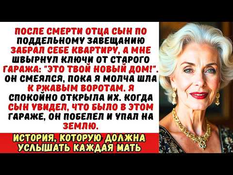 Видео: Ты старая и бесполезная! — Сын забрал квартиру, оставив мне лишь разваленный гараж.