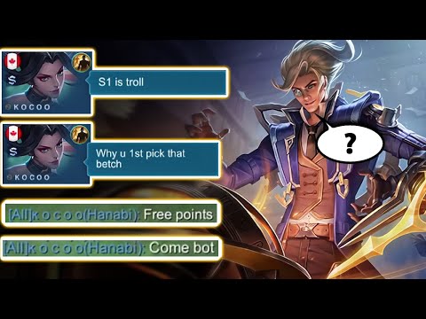 Видео: Когда В Вашей Команде Бестолковый И Токсичный Тиммейт | Mobile Legends