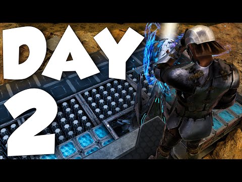 Видео: БЕЗУМНЫЙ прогресс в НОВОЙ выпадающей пещере! - ARK PvP