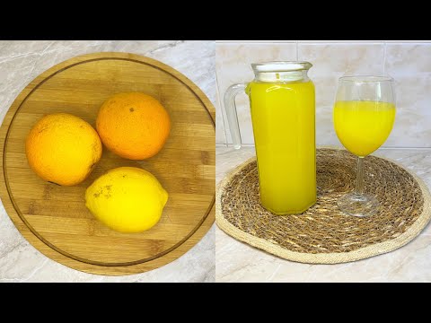 Видео: 2 АПЕЛЬСИН 1 ЛИМОННАН 10 минутта ЛИМОНАД😱Ыстық күнде шөліңізді басатын ЛИМОНАД.