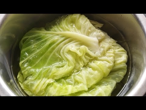 Видео: տոլմայի կաղամբը խաշելու  ամենահեշտ տարբերակը|как отварить капусту для голубцов|cabbage for dolma