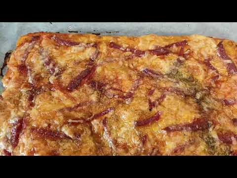 Видео: Хрумка ПІЦА ЗА 15 ХВИЛИН!🍕/Crispi Pizza in 15 Minutes🍕