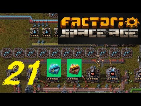 Видео: Обучение + прохождение  Factorio Space age 21 #факторио #спэйсэйдж #spaceage #Глеба #фульгора #Жд