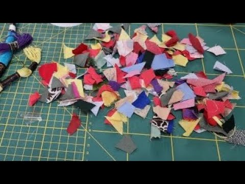 Видео: Только посмотрите, что я могу сделать из отходов шитья / Отличная идея для шитья
