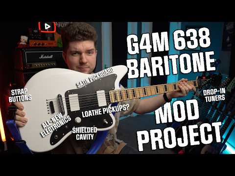 Видео: Звукосниматели Loathe's Tech Built For My Bass VI