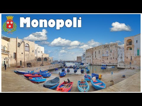 Видео: Италия: Monopoli, Italia, Puglia
