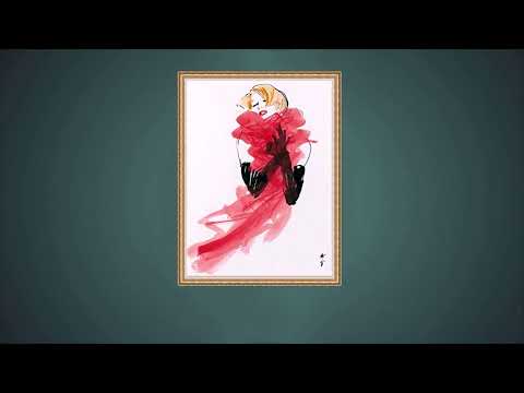 Видео: "Художник -  иллюстратор французской моды Рене Грюо (1909  - 2004)"