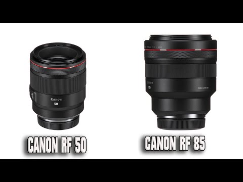 Видео: Canon RF 50 1.2 и 85 1.2 - Спустя год работы.