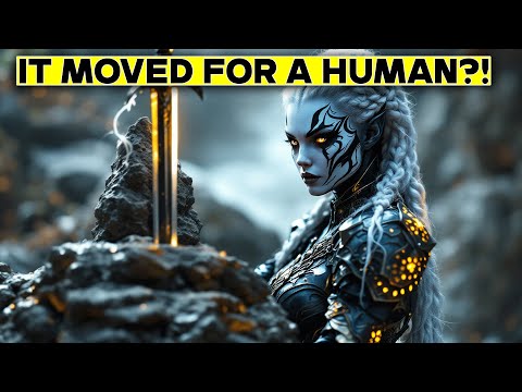 Видео: Она высмеяла его попытку вытащить меч, а затем в благоговении упала на колени