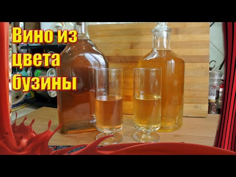 Видео: 'ЭКСКЛЮЗИВ! Для истинных ценителей! /// Вино из цвета бузины!