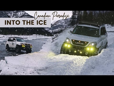 Видео: В ледяной лёд — безумные речные переправы и эвакуации | Lexus GX470, Toyota 4 Runner, FJ Cruiser