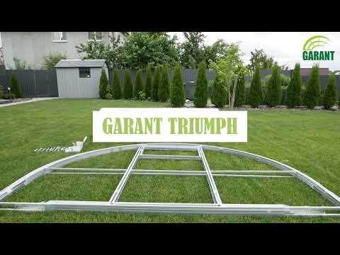 Видео: Сборка теплицы "Гарант Триумф"
