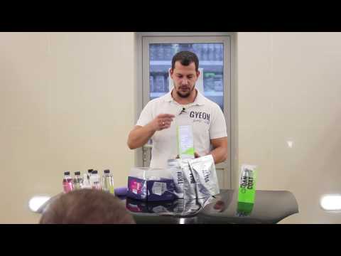 Видео: Семинар от  Gyeon 14 декабря.