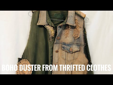 Видео: ПРОДАНО! Превратите мужскую рубашку в тряпку в стиле бохо!