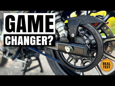 Видео: Тест-драйв ременного привода — оправдала ли себя модернизация моего Royal Enfield Meteor 350?