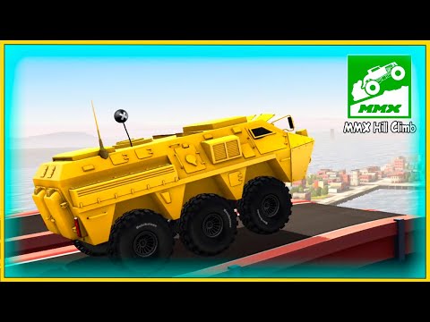 Видео: ИЗИ РЕКОРД город БИГ-ЭЙР на ГОНЩИКЕ SX - MMX Hill Climb прохождение игры.