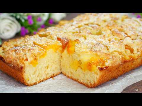 Видео: Готовлю каждый день! Пока сезон не закончится! Это самый вкусный Абрикосовый пирог!