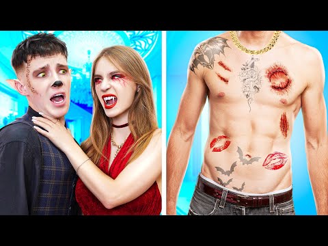 Видео: Моя Новая Девушка - Вампир! Бедный Оборотень в Богатой Вампирской Школе!