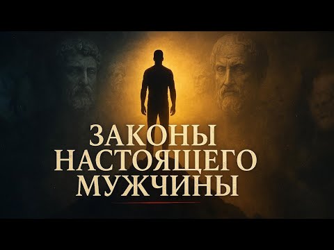 Видео: 10 ЗАКОНОВ, по которым живут только НАСТОЯЩИЕ МУЖЧИНЫ | Суровая Мудрость Стоицизма