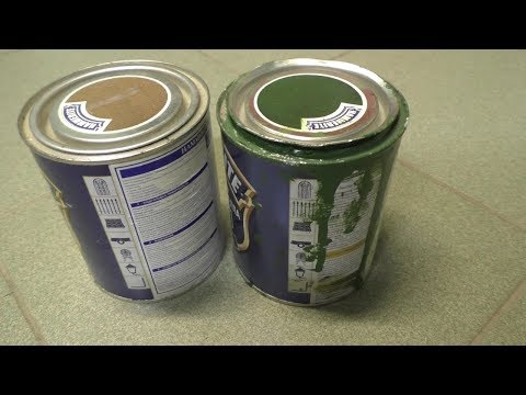 Видео: Долгое хранение вскрытой краски. Делаю сам 6