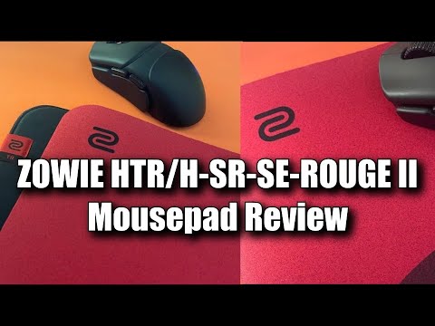 Видео: Обзор коврика для мыши Zowie H-TR/H-SR-SE Rouge II