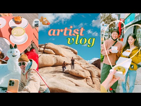 Видео: ⓐⓡⓣⓘⓢⓣ ⓥⓛⓞⓖ студийная работа, путешествия, встречи с друзьями-художниками