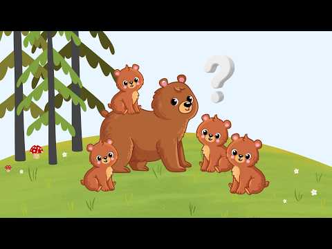 Видео: Логіко-математичний розвиток. Порівняння за розміром. Один, багато. "У лісочку на горбочку"