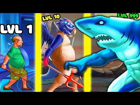 Видео: ЭВОЛЮЦИЯ МУТАЦИИ ЧТОБЫ ПРЕВРАТИТЬ ЧЕЛОВЕКА В МУТАНТА В ИГРЕ MUTANT BATTLE!