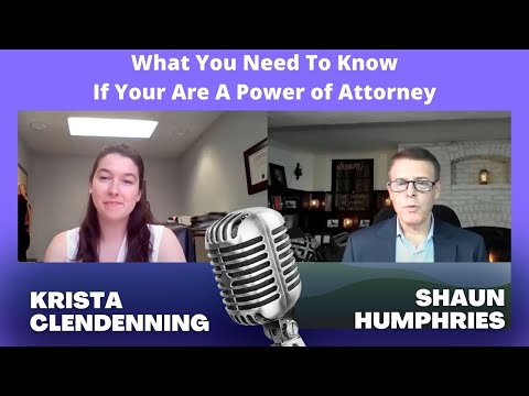 Видео: Обязанности доверенного лица — интервью с юристом Кристой Кленденнинг