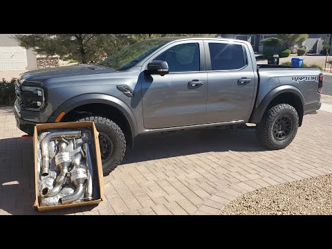 Видео: Выхлопные трубы Catted от SPD на Ranger Raptor 2025 года