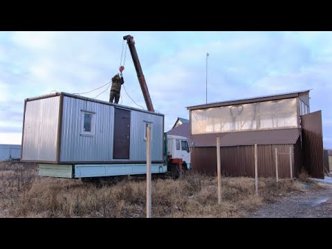 Видео: "Самодельный" манипулятор Первый подъём.