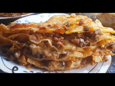 Видео: Необычный Рецепт Сочная ЛАЗАНЬЯ тесто для лазанья Пальчики Оближешь | LASAGNA Simple Tasty Recipe