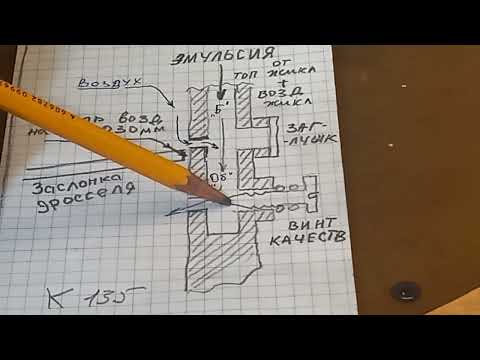 Видео: К 135  ПРАВИЛЬНАЯ РЕГУЛИРОВКА ХОЛ ХОДА