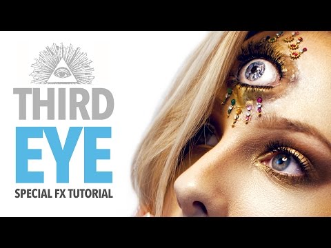 Видео: Урок по макияжу для третьего глаза