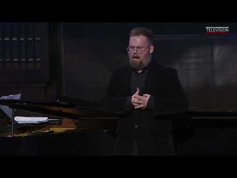 Видео: Чайковский. Отчего...  Поет Данил Сахаров (тенор)