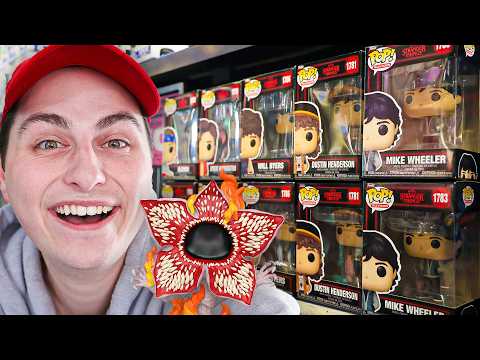 Видео: Охота за фигурками Funko Pop из 5-го сезона «Очень странных дел»!