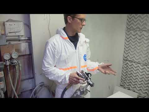 Видео: Сравнение 3-, 4- и 6-ступенчатых турбинных распылителей HVLP