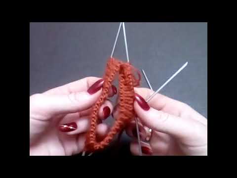 Видео: Укороченные носки на 5 спицах/Подробный мастер-класс