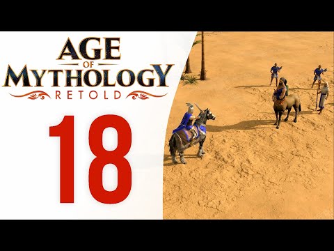 Видео: Вдали от дома ⚡ Прохождение Age of Mythology: Retold #18 [Падение трезубца]