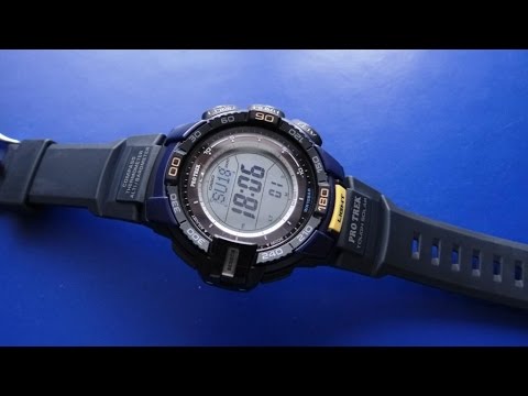 Видео: Мощные часы по разумной цене. Кратко. Casio ProTrek PRG-270-2ER