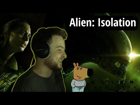 Видео: Jeens впервые душится играя в Alien: Isolation | НАРЕЗКА
