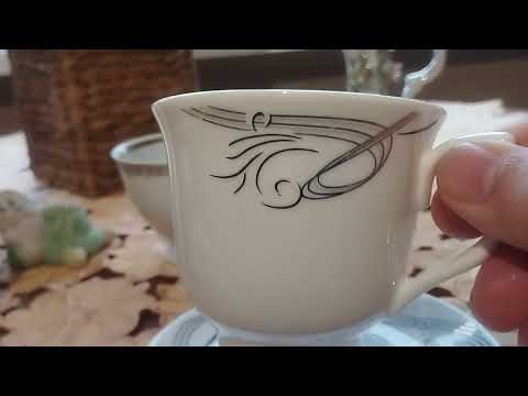 Видео: Чашки, статуэтки и сахарница