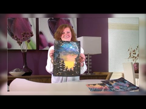 Видео: ИНТУИТИВНАЯ ЖИВОПИСЬ "Зимний лес" // INTUITIVE PAINTING "Winter forest"