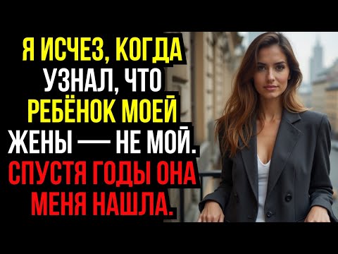 Видео: Я исчез, когда узнал, что ребёнок моей жены — не мой. Спустя годы она меня нашла...