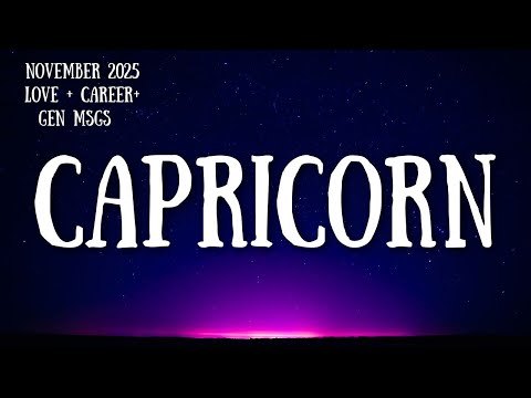 Видео: ❤️КОЗЕРОГ♑«Боже мой, КТО-ТО СПЕШИТ ЗА БОЛЬШИМ ПРИЗНАНИЕМ, КОЗЕРОГ!» НОЯБРЬ 2025
