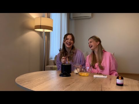 Видео: готовим с подругой:)