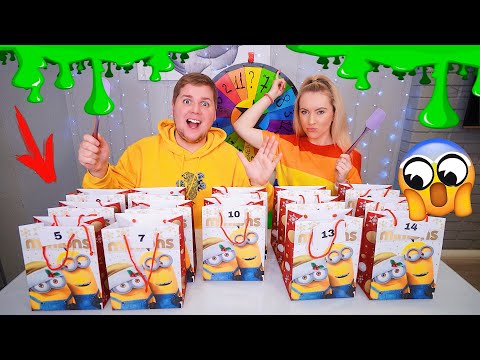 Видео: КОЛЕСО ФОРТУНЫ СЛАЙМ ЧЕЛЛЕНДЖ 😱 ТАЙНЫЕ ПАКЕТЫ Лизун ИЗ Случайных ИНГРЕДИЕНТОВ