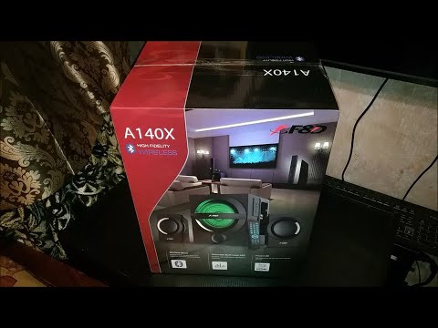 Видео: Колонки Fenda 2.1 F&D  A140X