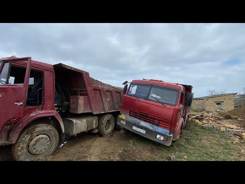 Видео: Утопил КамАЗ в грязи (1 день глазами Камазиста)