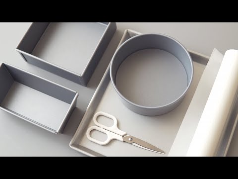 Видео: Как идеально застелить форму бумагой для выпечки ✂️ 7 способов выстелить бумагу для выпечки